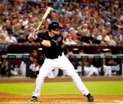 Paul Goldschmidt, head squared to pitcher.
