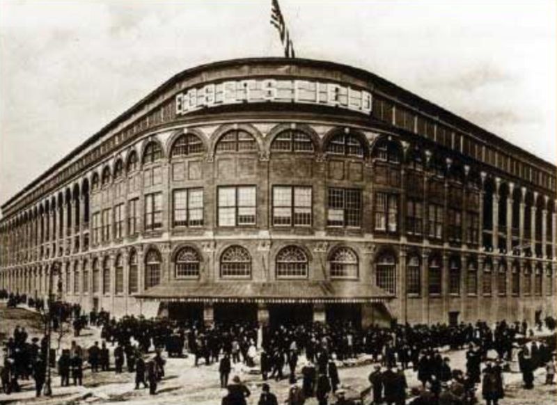 Ebbets Field, home to the Brooklyn Dodgers