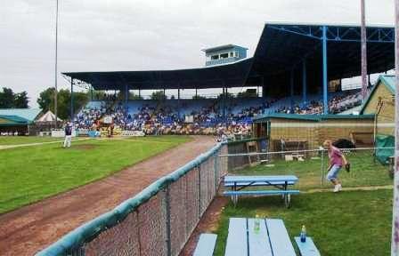 My first professional games were attended in this stadium, located in Elmira NY, in the mid 1950's