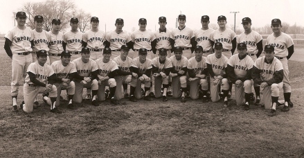 Emporia State University 1970, I am front row, far right
