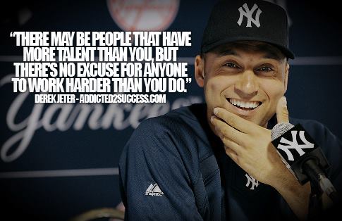 Jeter on hard work