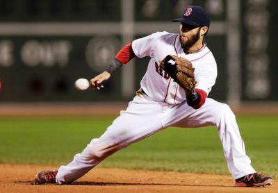 Pedroia Ground Ball Focus