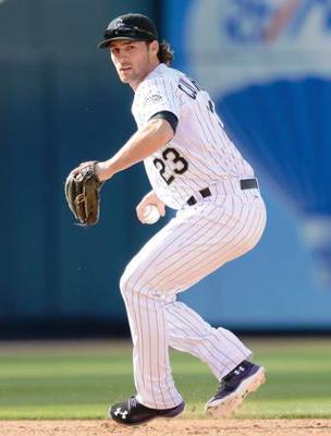 baseball players in uniform