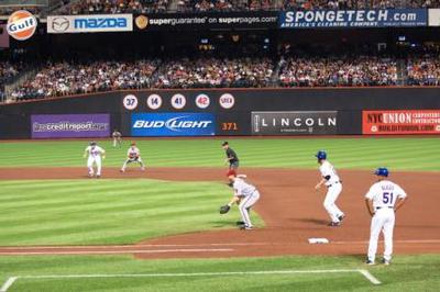 Chase Utley let loose at first base and tried the hidden ball trick