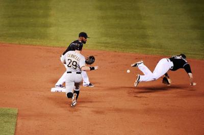 Force at second, If Not Third Out, Batter On With A Fielder's Choice