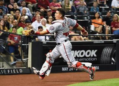 Foul Ball Caught By Catcher