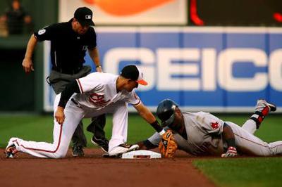 Out At Second On The Tag