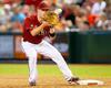 Second Baseman Covering First Base On A Bunt