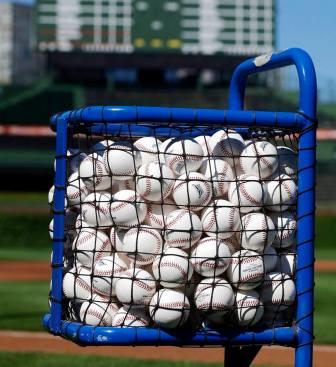 Baseballs waiting to go to work!