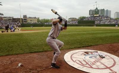 Wrigley, field level vs Yankees