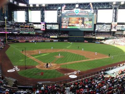 Chase Field, Home to the Arizona Diamondbacks